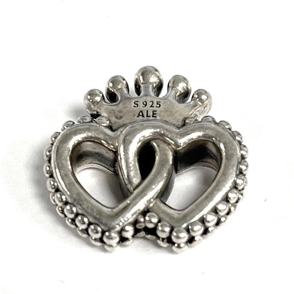 Pandora Sterling Silver Heart Crown - Picture 2 of 3